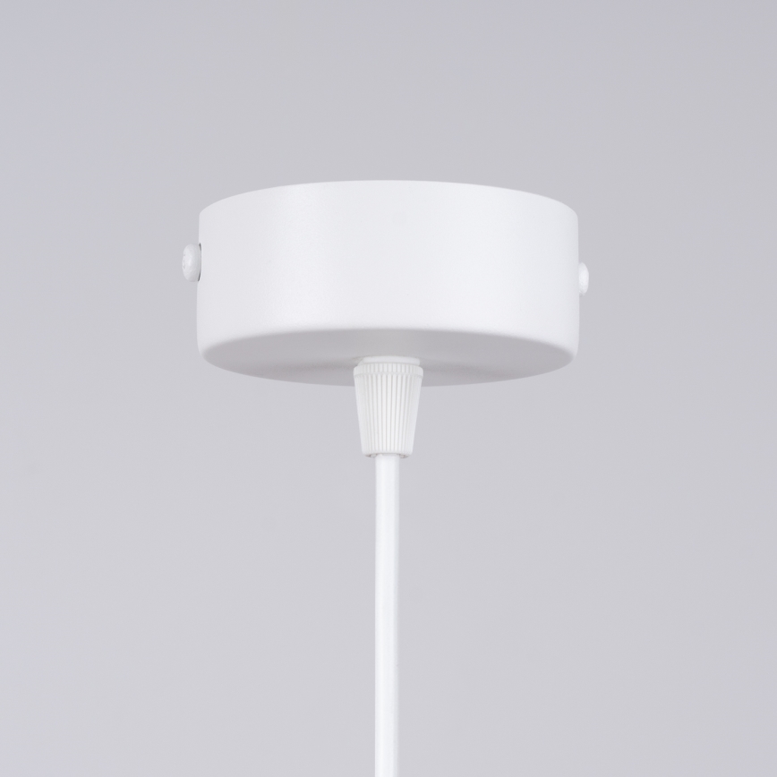 Candeeiro suspenso HYPERION 1xG9/8W/230V branco
