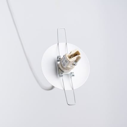Candeeiro suspenso HYPERION 1xG9/8W/230V branco