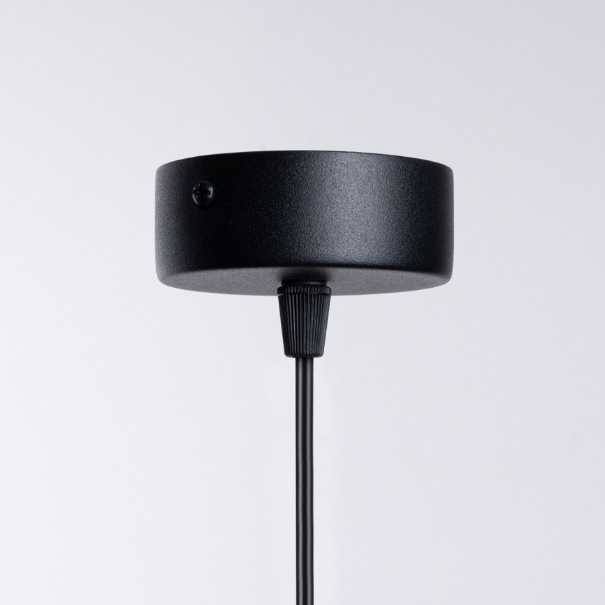 Candeeiro suspenso HYPERION 1xG9/8W/230V preto