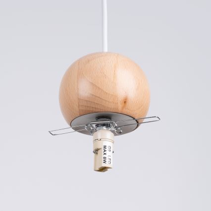 Candeeiro suspenso PEKKA 1xG9/8W/230V branco