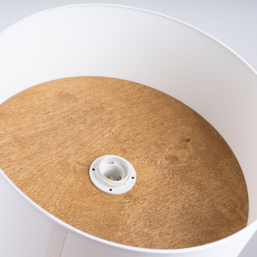 Iluminação de teto TELESTO 1xE27/15W/230V diâmetro 35 cm branco/bege
