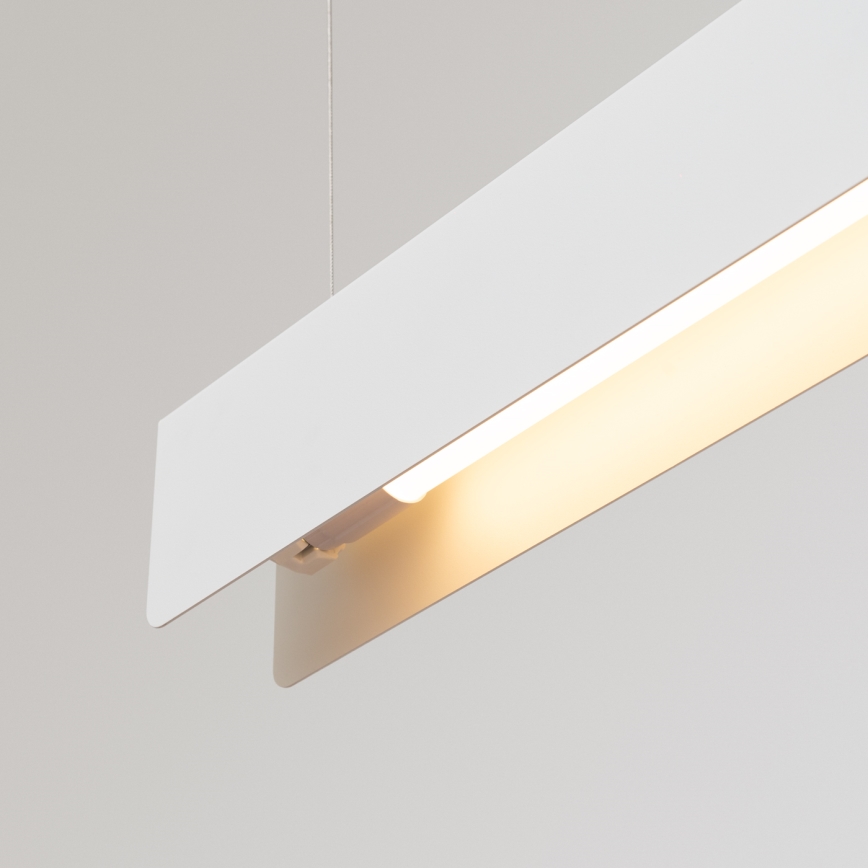 Candeeiro suspenso LED SPARK 1xG13/8,5W/230V branco