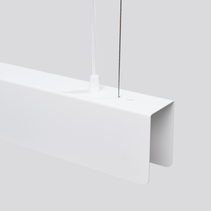 Candeeiro suspenso LED SPARK 1xG13/8,5W/230V branco