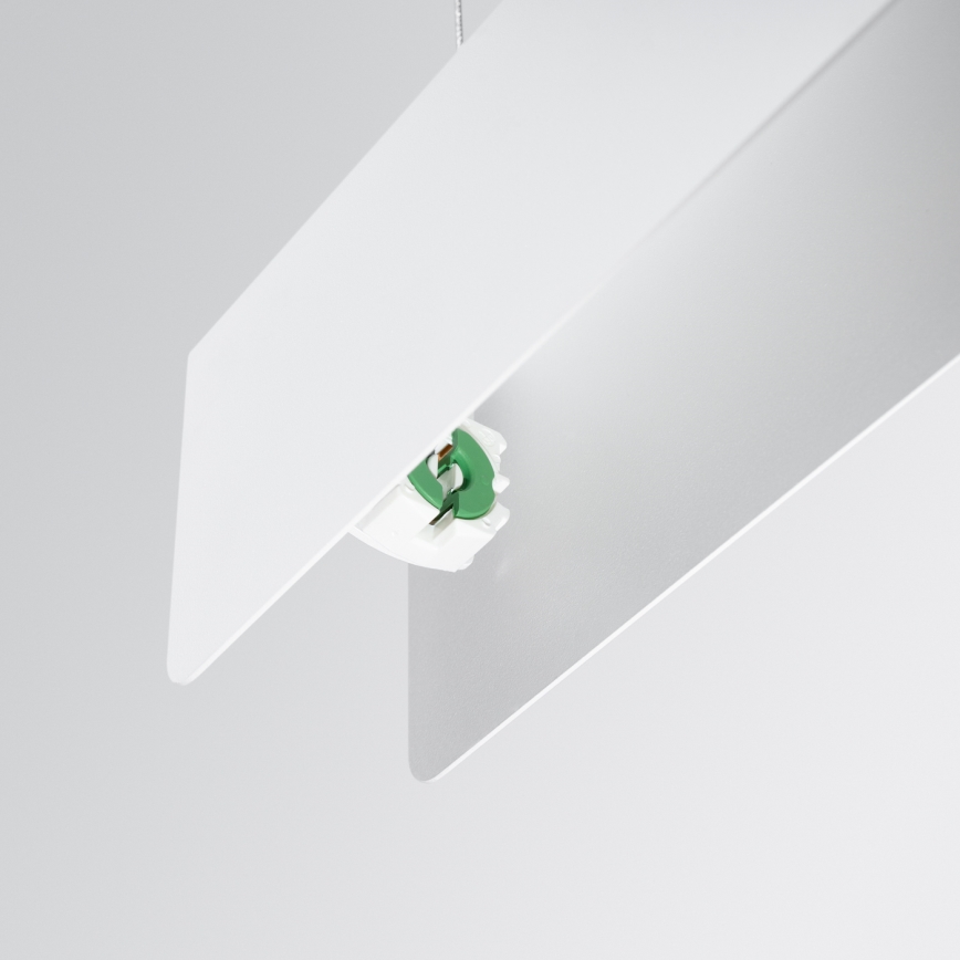 Candeeiro suspenso LED SPARK 1xG13/8,5W/230V branco