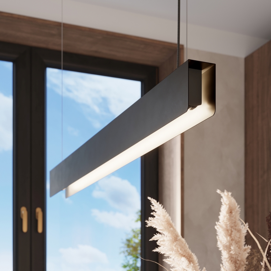 Candeeiro suspenso LED SPARK 1xG13/8,5W/230V preto