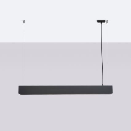 Candeeiro suspenso LED SPARK 1xG13/8,5W/230V preto