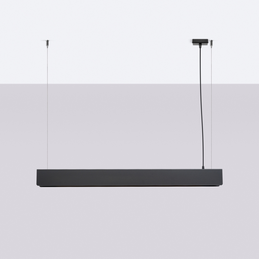 Candeeiro suspenso LED SPARK 1xG13/8,5W/230V preto