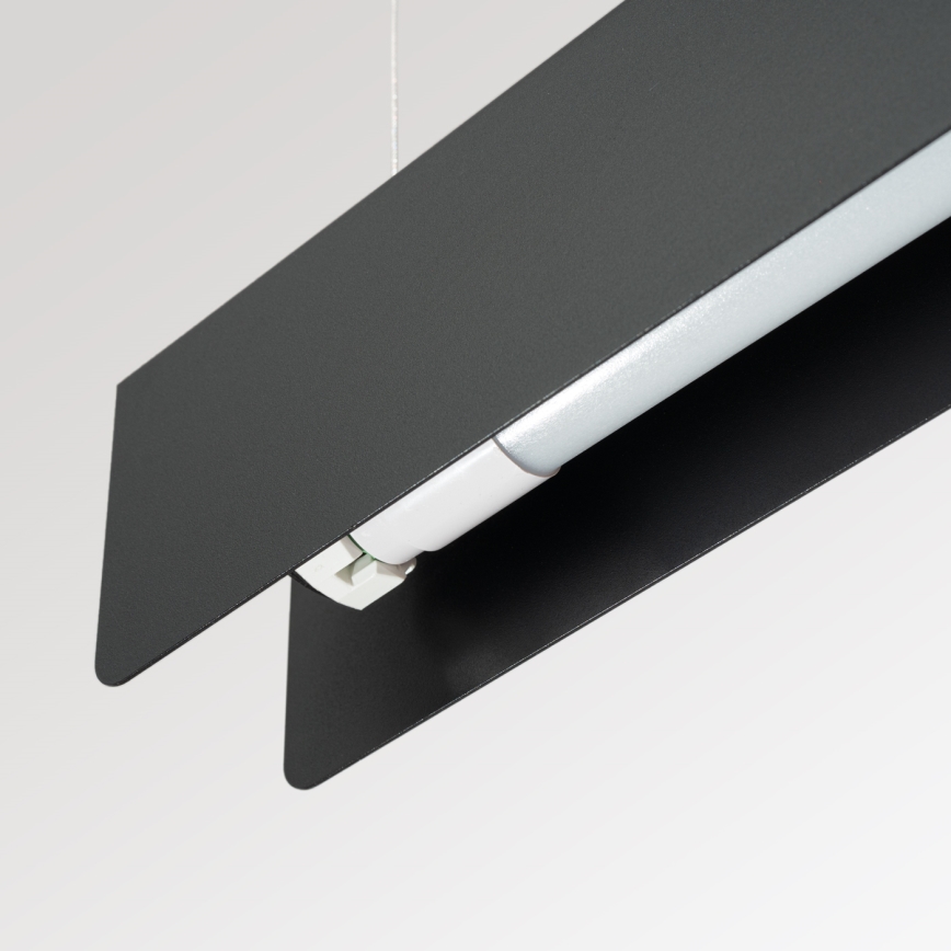 Candeeiro suspenso LED SPARK 1xG13/8,5W/230V preto