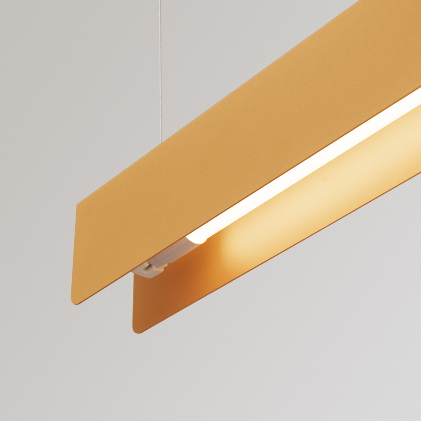 Candeeiro suspenso LED SPARK 1xG13/8,5W/230V dourado