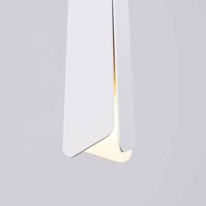 Candeeiro suspenso PRYSM 1xG9/8W/230V branco