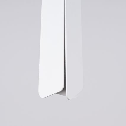 Candeeiro suspenso PRYSM 1xG9/8W/230V branco