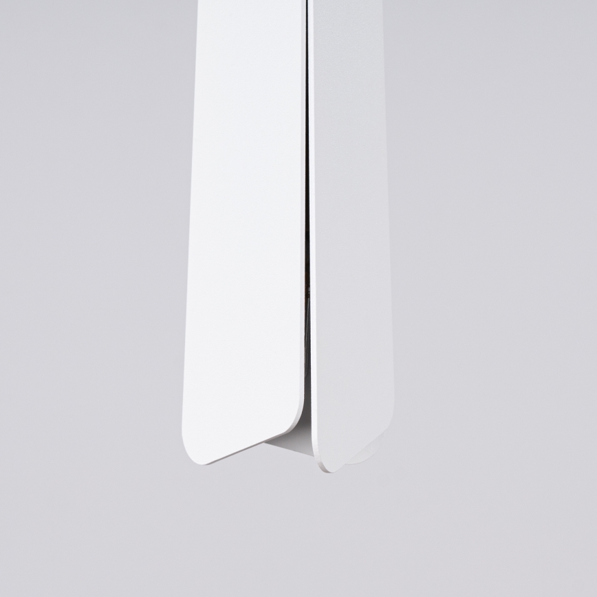 Candeeiro suspenso PRYSM 1xG9/8W/230V branco