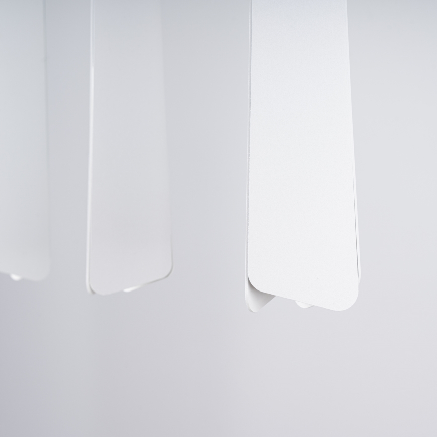 Candeeiro suspenso PRYSM 3xG9/8W/230V branco