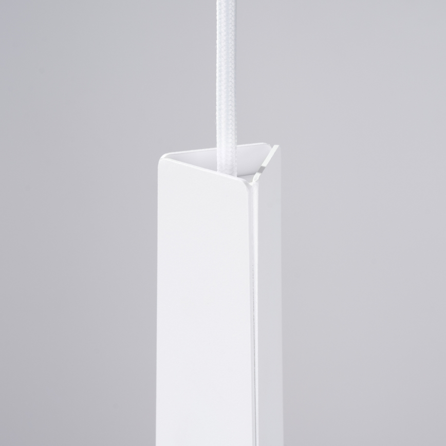Candeeiro suspenso PRYSM 3xG9/8W/230V branco