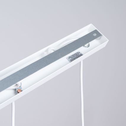 Candeeiro suspenso PRYSM 3xG9/8W/230V branco