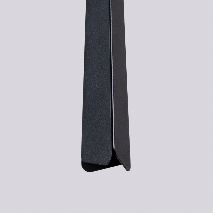 Candeeiro suspenso PRYSM 1xG9/8W/230V preto