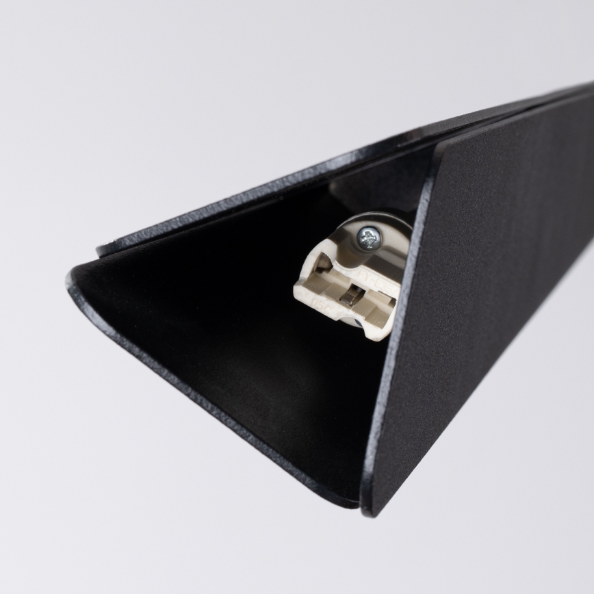 Candeeiro suspenso PRYSM 1xG9/8W/230V preto