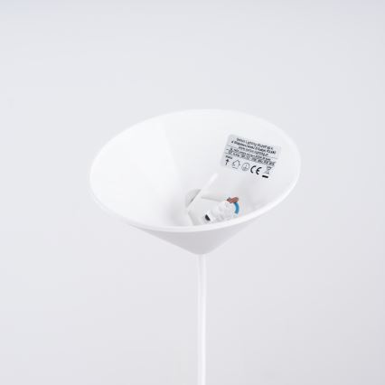 Candeeiro suspenso NOVA 1xE27/15W/230V diâmetro 30 cm branco