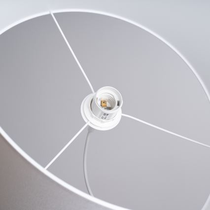 Candeeiro suspenso NOVA 1xE27/15W/230V diâmetro 40 cm branco