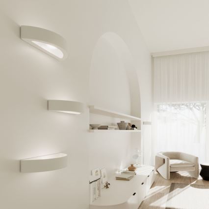 Iluminação de parede ATENA 1xE27/15W/230V 30 cm branco