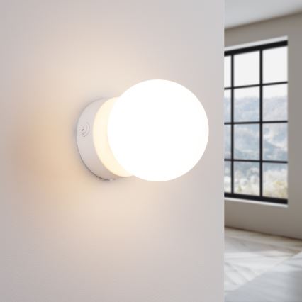 Iluminação de parede YOLI 1xG9/8W/230V branco