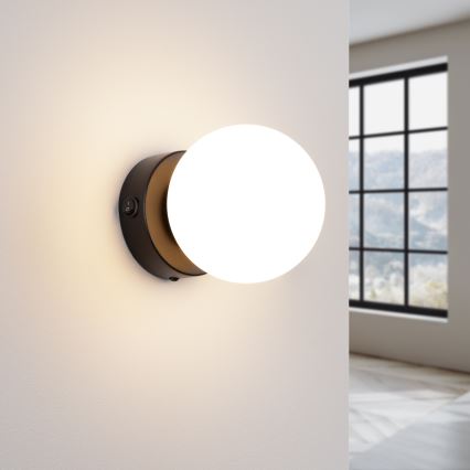 Iluminação de parede YOLI 1xG9/8W/230V preto