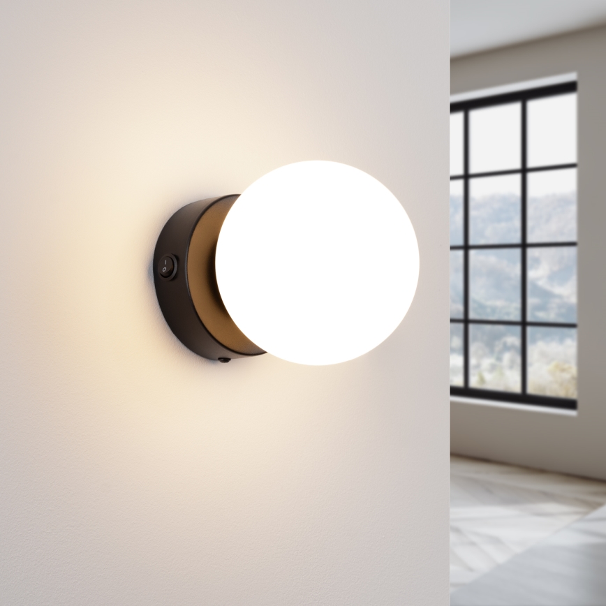 Iluminação de parede YOLI 1xG9/8W/230V preto
