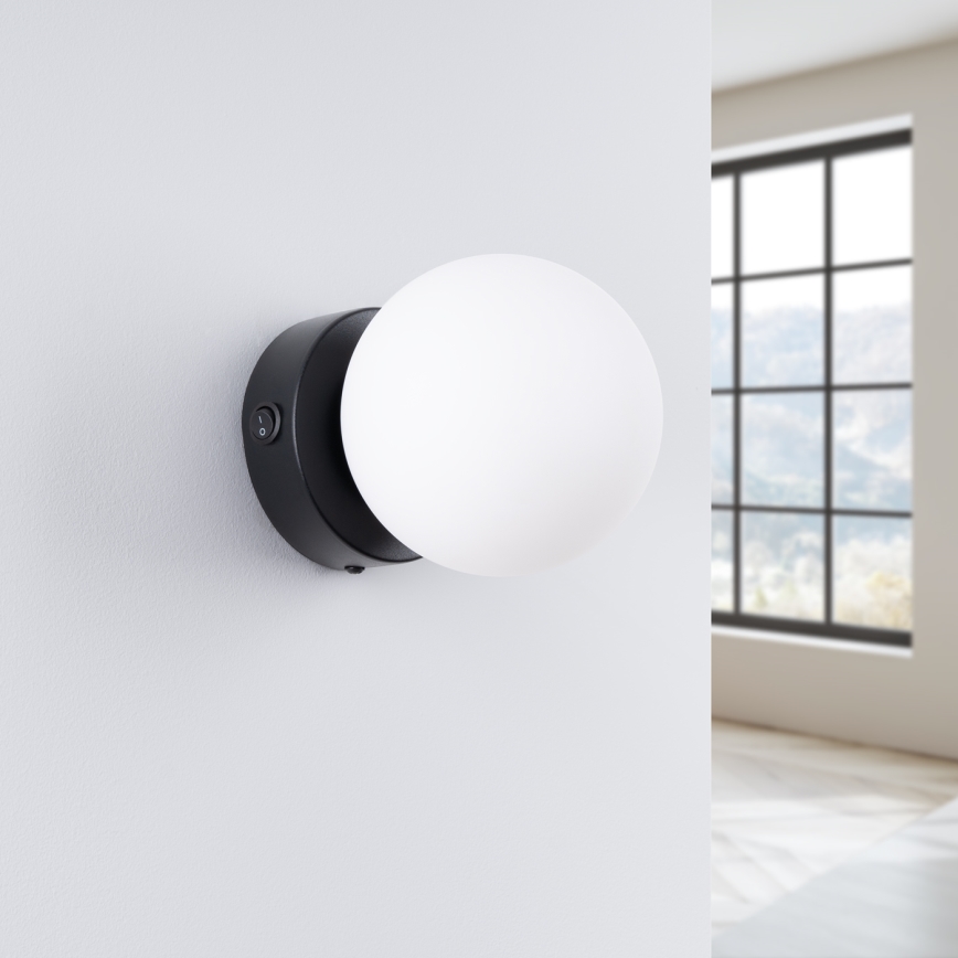 Iluminação de parede YOLI 1xG9/8W/230V preto