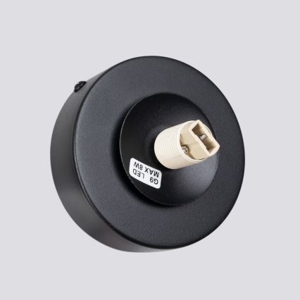 Iluminação de parede YOLI 1xG9/8W/230V preto