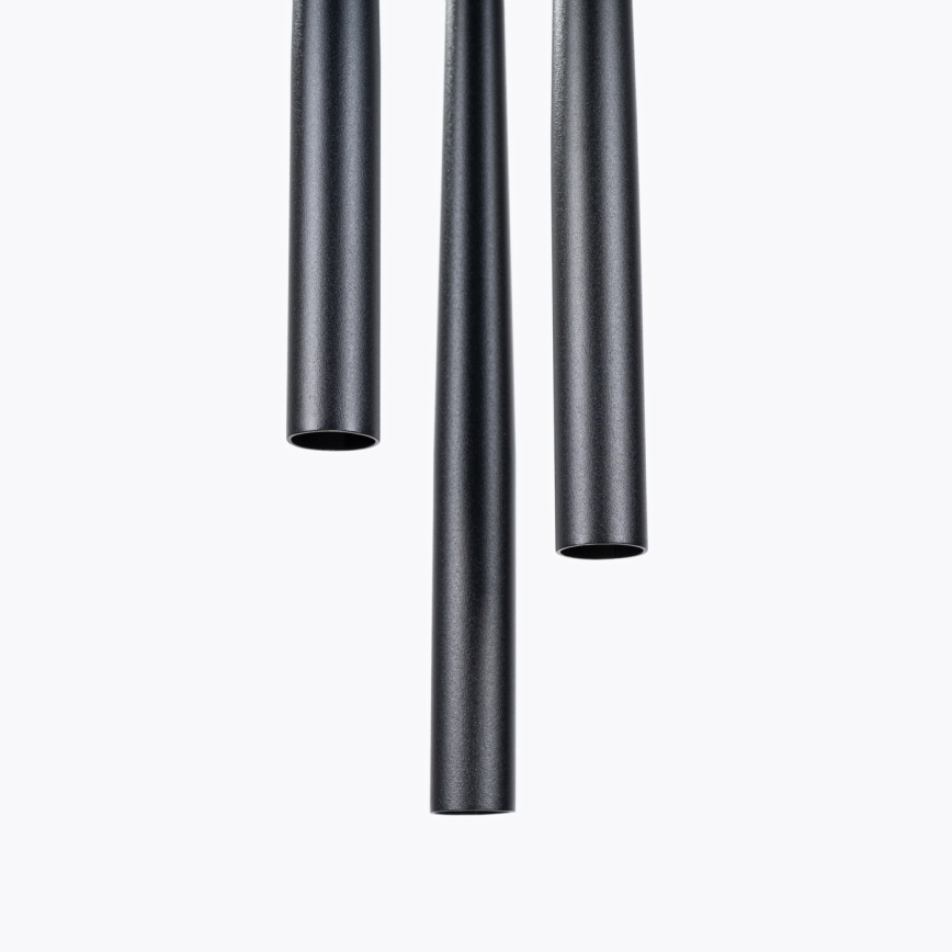 Candeeiro suspenso BLISS 3xG9/8W/230V preto