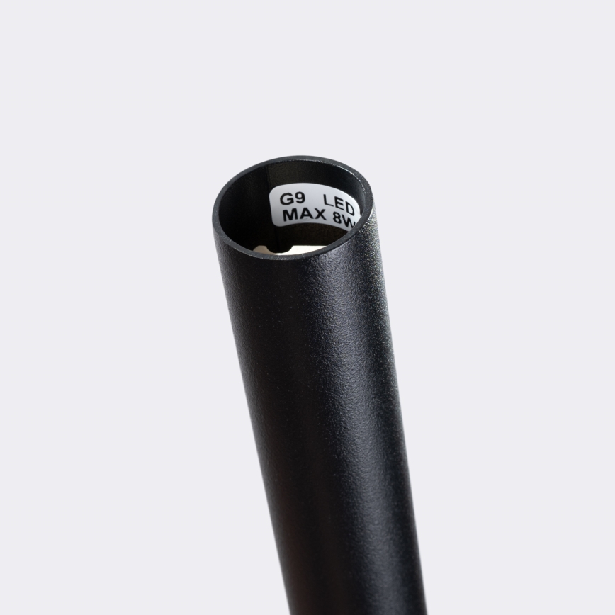 Candeeiro suspenso BLISS 3xG9/8W/230V preto