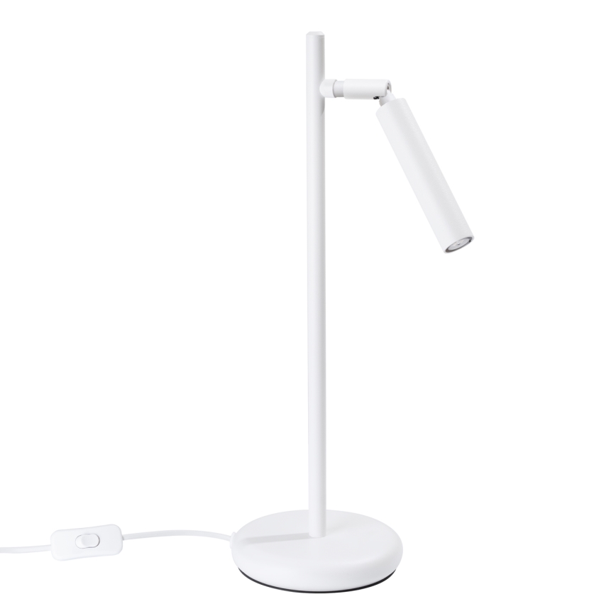 Candeeiro de mesa PASTELO 1xG9/8W/230V branco