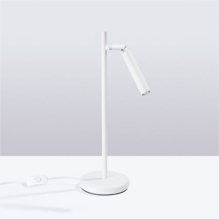 Candeeiro de mesa PASTELO 1xG9/8W/230V branco