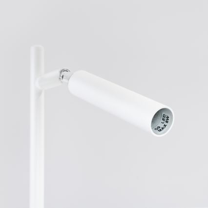 Candeeiro de mesa PASTELO 1xG9/8W/230V branco