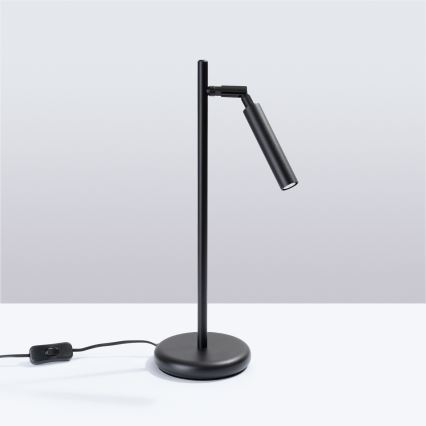 Candeeiro de mesa PASTELO 1xG9/8W/230V preto