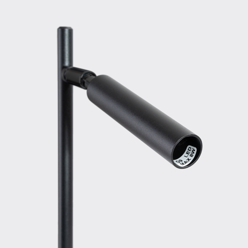 Candeeiro de mesa PASTELO 1xG9/8W/230V preto
