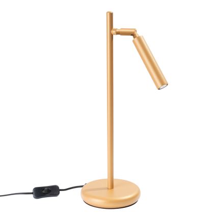 Candeeiro de mesa PASTELO 1xG9/8W/230V dourado