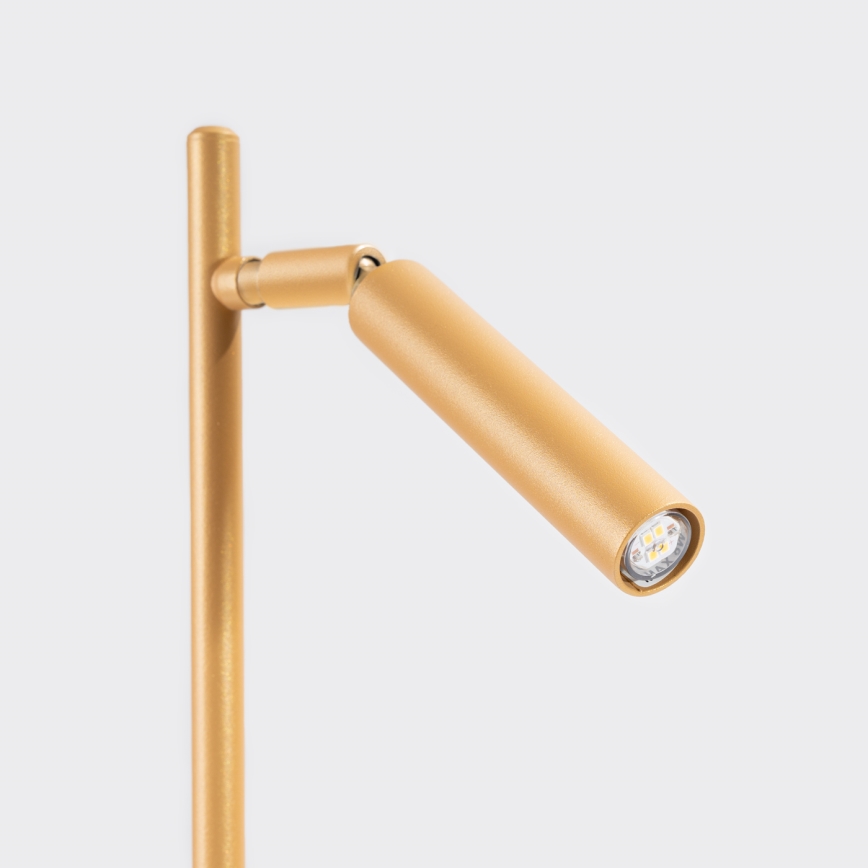 Candeeiro de mesa PASTELO 1xG9/8W/230V dourado