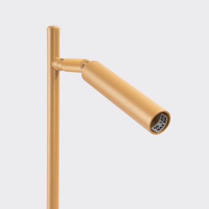 Candeeiro de mesa PASTELO 1xG9/8W/230V dourado