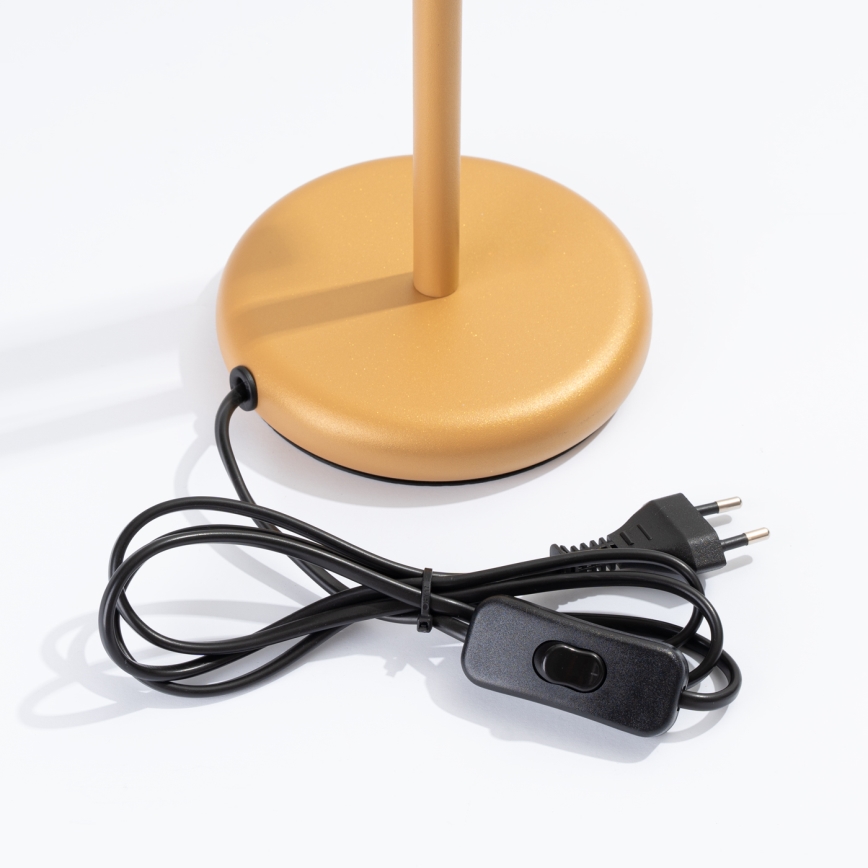Candeeiro de mesa PASTELO 1xG9/8W/230V dourado