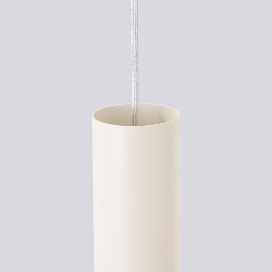 Candeeiro suspenso LAGOS 2xGU10/10W/230V creme