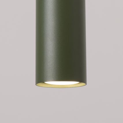 Candeeiro suspenso LAGOS 1xGU10/10W/230V verde