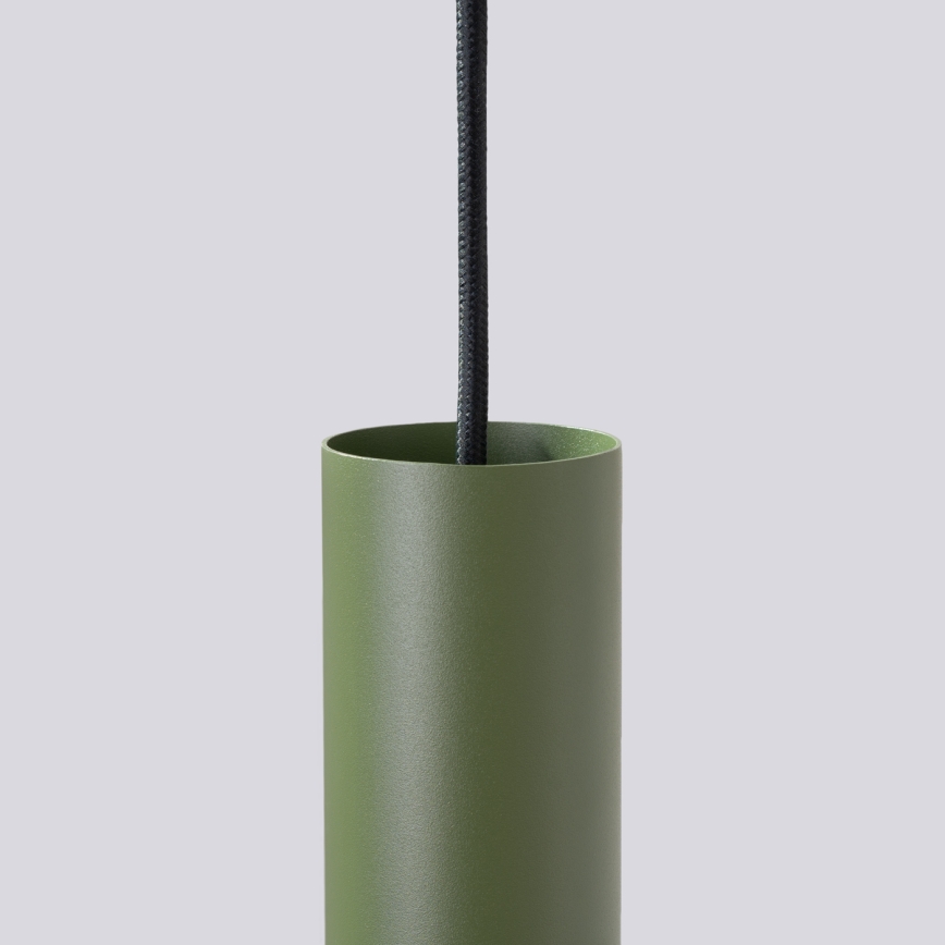 Candeeiro suspenso LAGOS 1xGU10/10W/230V verde