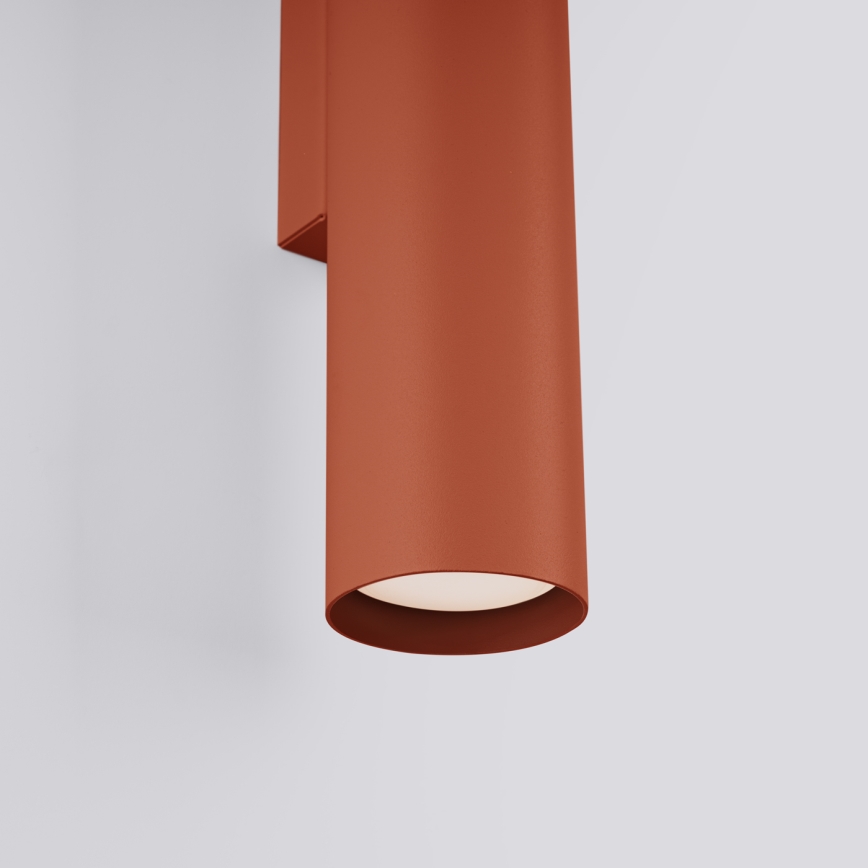 Iluminação de parede LAGOS 2xGU10/10W/230V vermelho