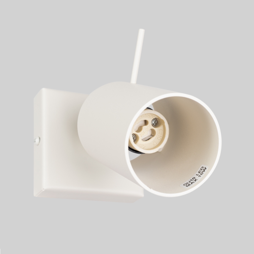 Foco de parede RING 1xGU10/10W/230V creme