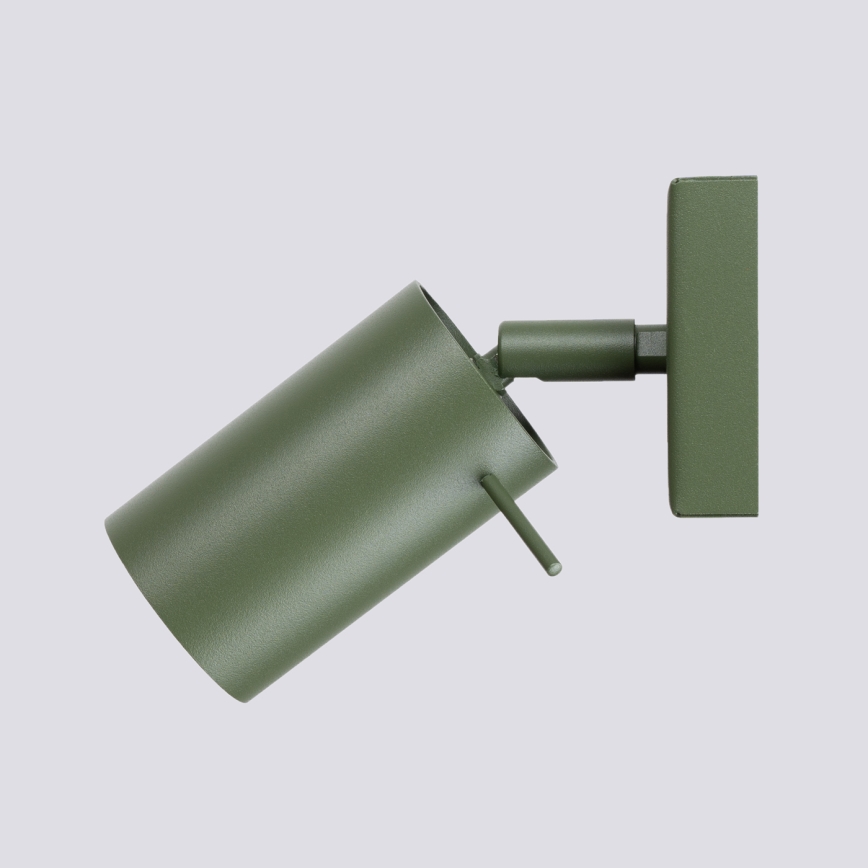 Foco de parede RING 1xGU10/10W/230V verde