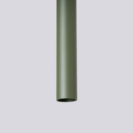 Candeeiro suspenso PASTELO 1xG9/8W/230V verde