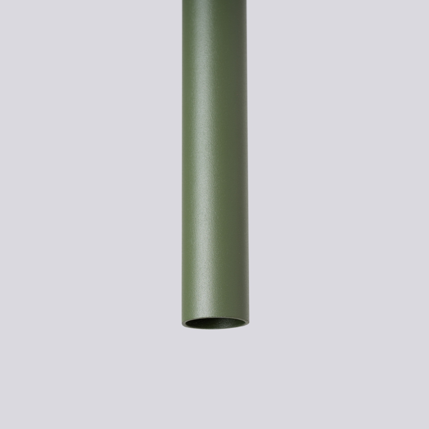 Candeeiro suspenso PASTELO 1xG9/8W/230V verde