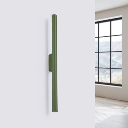 Iluminação de parede PASTELO 2xG9/8W/230V verde