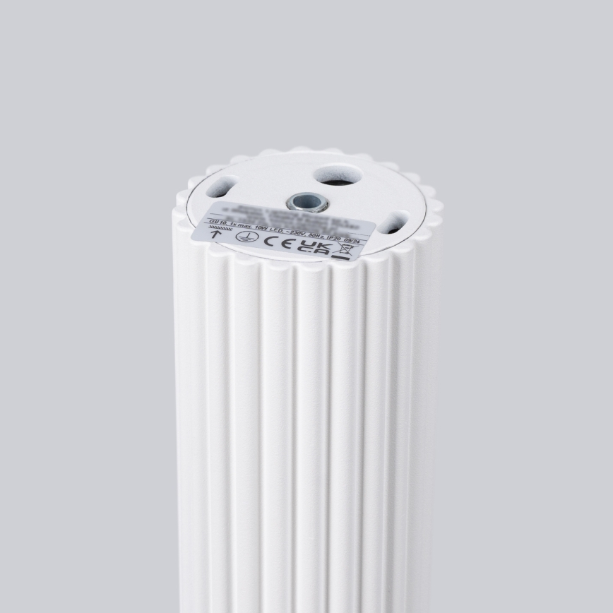 Foco KARBON 1xGU10/10W/230V 20 cm branco